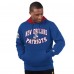 New England Patriots Starter Royal Thursday Night Gridiron Vintage Logo Pullover Hoodie