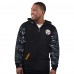 Pittsburgh Steelers Starter Black Thursday Night Gridiron Full-Zip Hoodie