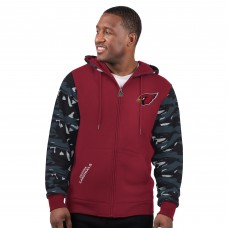 Arizona Cardinals Starter Cardinal Thursday Night Gridiron Full-Zip Hoodie