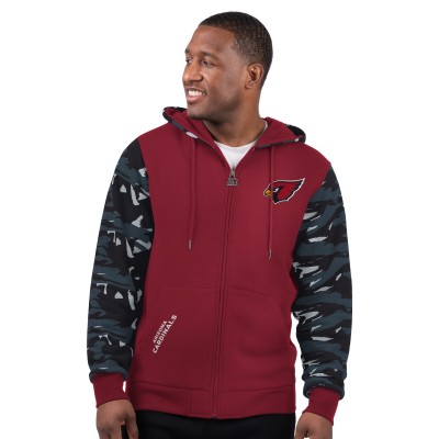 Arizona Cardinals Starter Cardinal Thursday Night Gridiron Full-Zip Hoodie