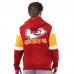 Kansas City Chiefs Starter Red Extreme Full-Zip Hoodie
