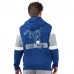 Indianapolis Colts Starter Royal Extreme Vintage Logo Full-Zip Hoodie