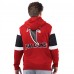 Толстовка на молнии Atlanta Falcons Starter Red Extreme Vintage Logo
