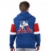 New England Patriots Starter Navy Extreme Vintage Logo Full-Zip Hoodie
