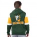 Толстовка на молнии Green Bay Packers Starter Green Extreme Vintage Logo