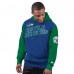 Seattle Seahawks Starter Royal Extreme Vintage Logo Pullover Hoodie