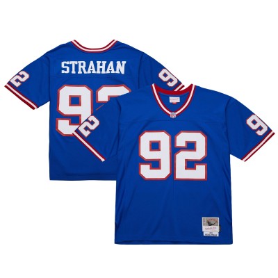 Джерси New York Giants Michael Strahan Mitchell & Ness Royal 1993 Legacy Replica