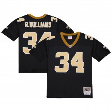 Игровая джерси New Orleans Saints Ricky Williams Mitchell & Ness Black 1999 Legacy Replica