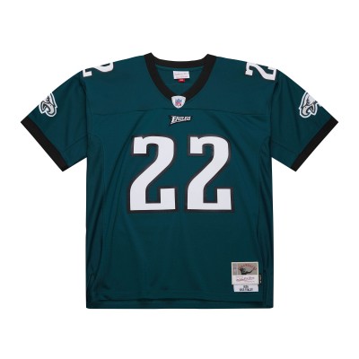 Игровая джерси Duce Staley Philadelphia Eagles Mitchell & Ness 2002 Legacy Replica - Midnight Green