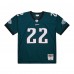 Игровая джерси Duce Staley Philadelphia Eagles Mitchell & Ness 2002 Legacy Replica - Midnight Green
