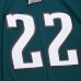 Игровая джерси Duce Staley Philadelphia Eagles Mitchell & Ness 2002 Legacy Replica - Midnight Green