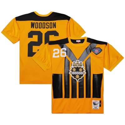 Игровая джерси Rod Woodson Pittsburgh Steelers 1994 Mitchell & Ness Authentic Throwback Retired Player - Gold