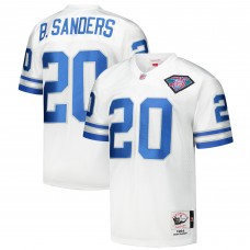 Джерси Detroit Lions 1994 Barry Sanders Mitchell & Ness White Authentic Throwback Retired Player