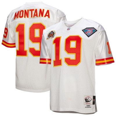 Joe Montana Kansas City Chiefs 1994 Mitchell & Ness Authentic Throwback Retired Player Jersey - White