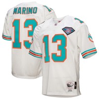 Джерси Miami Dolphins 1994 Dan Marino Mitchell & Ness White Authentic Throwback Retired Player
