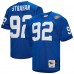 Джерси New York Giants 1994 Michael Strahan Mitchell & Ness Royal Authentic Throwback Retired Player