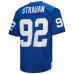 Джерси New York Giants 1994 Michael Strahan Mitchell & Ness Royal Authentic Throwback Retired Player