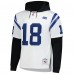 Indianapolis Colts Peyton Manning Mitchell & Ness White Player Name & Number Hoodie Legacy Jersey