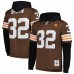 Толстовка Cleveland Browns Jim Brown Mitchell & Ness Brown Player Name & Number Legacy Jersey Толстовка Cleveland Browns Jim Brown Mitchell & Ness Brown Player Name & Number Legacy Jersey