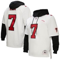 Толстовка Atlanta Falcons Michael Vick Mitchell & Ness White Player Name & Number Legacy Jersey