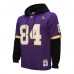 Randy Moss Minnesota Vikings Mitchell & Ness Player Name & Number Hoodie Legacy Jersey - Purple