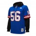 New York Giants Lawrence Taylor Mitchell & Ness Royal Player Name & Number Hoodie Legacy Jersey