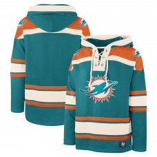 Miami Dolphins 47 Aqua Superior Lacer Pullover Hoodie
