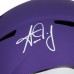 Aaron Jones Minnesota Vikings Autographed Fanatics Authentic Speed Replica Helmet