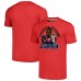 Футболка Andre Johnson Houston Texans Homage Caricature Retired Player Tri-Blend - Red