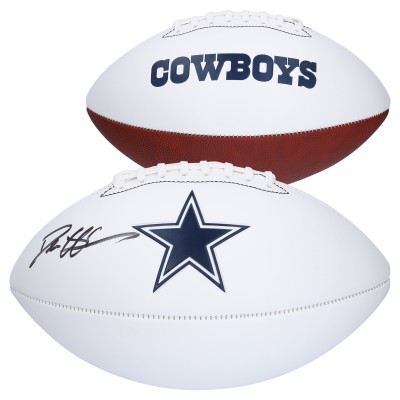 Мяч американского футбола NFL Deion Sanders Dallas Cowboys Autographed Authentic Franklin