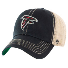 Бейсболка Atlanta Falcons 47 Black/Natural Trawler Clean Up Trucker Бейсболка Atlanta Falcons 47 Black/Natural Trawler Clean Up Trucker