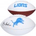 Barry Sanders Detroit Lions Autographed Fanatics Authentic Franklin White Panel Football