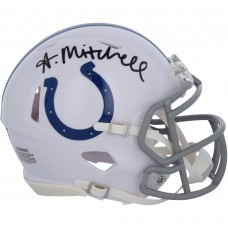 Adonai Mitchell Indianapolis Colts Autographed Fanatics Authentic Riddell Speed Mini Helmet
