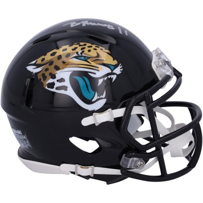 Brian Thomas Jr. Jacksonville Jaguars Autographed Fanatics Authentic Riddell Speed Mini Helmet