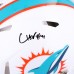 Chop Robinson Miami Dolphins Autographed Fanatics Authentic Riddell Speed Authentic Helmet