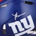 Malik Nabers New York Giants Autographed Fanatics Authentic Riddell Speed Authentic Helmet