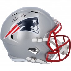 Drake Maye New England Patriots Autographed Fanatics Authentic 2024 NFL Draft First Round Pick Riddell Speed Replica Helmet Drake Maye New England Patriots Autographed Fanatics Authentic 2024 NFL Draft First Round Pick Riddell Speed Replica Helmet
