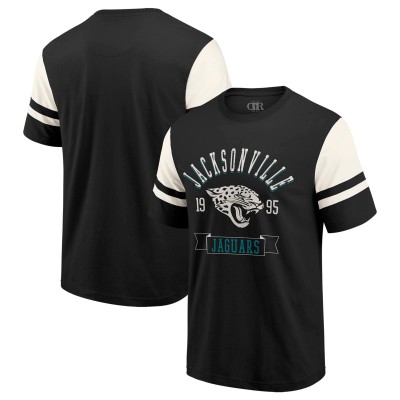 Jacksonville Jaguars Darius Rucker Collection by Fanatics Black Football T-Shirt