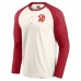 Футболка с длинным рукавом Tampa Bay Buccaneers Darius Rucker Collection by Raglan Henley - Cream/Red
