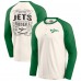 Футболка с длинным рукавом New York Jets Darius Rucker Collection by Raglan Henley - Cream/Green Футболка с длинным рукавом New York Jets Darius Rucker Collection by Raglan Henley - Cream/Green