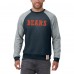 Кофта Chicago Bears Darius Rucker Collection by Fanatics Navy/Heather Gray Colorblock