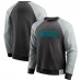 Jacksonville Jaguars Darius Rucker Collection by Fanatics Black/Heather Gray Colorblock Pullover Sweatshirt Jacksonville Jaguars Darius Rucker Collection by Fanatics Black/Heather Gray Colorblock Pullover Sweatshirt