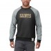 Кофта  New Orleans Saints Darius Rucker Collection by Fanatics Black/Heather Gray Colorblock