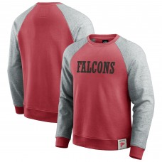 Кофта Atlanta Falcons Darius Rucker Collection by Fanatics Red/Heather Gray Colorblock