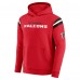Толстовка Darius Rucker Collection by Fanatics Atlanta Falcons Red Football Washed