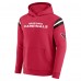 Darius Rucker Collection by Fanatics Arizona Cardinals Cardinal Football Washed Pullover Hoodie