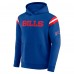 Толстовка Darius Rucker Collection by Fanatics Buffalo Bills Royal Football Washed