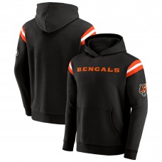 Darius Rucker Collection by Fanatics Cincinnati Bengals Charcoal Football Washed Pullover Hoodie