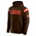 Толстовка Darius Rucker Collection by Fanatics Cleveland Browns Brown Football Washed