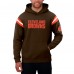 Толстовка Darius Rucker Collection by Fanatics Cleveland Browns Brown Football Washed